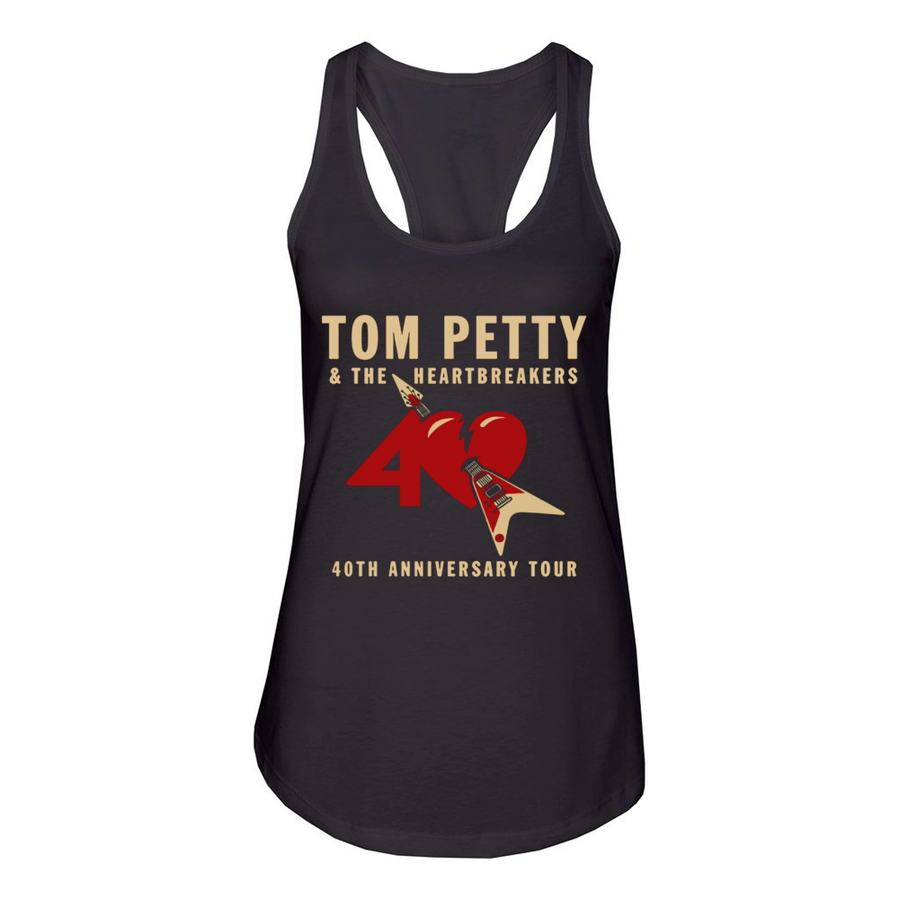 RIP TOM PETTY Women's Racerback Tank