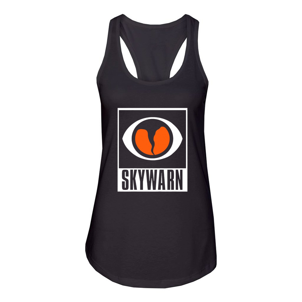 SKYWARN Storm Spotter Logo Women's Racerback Tank