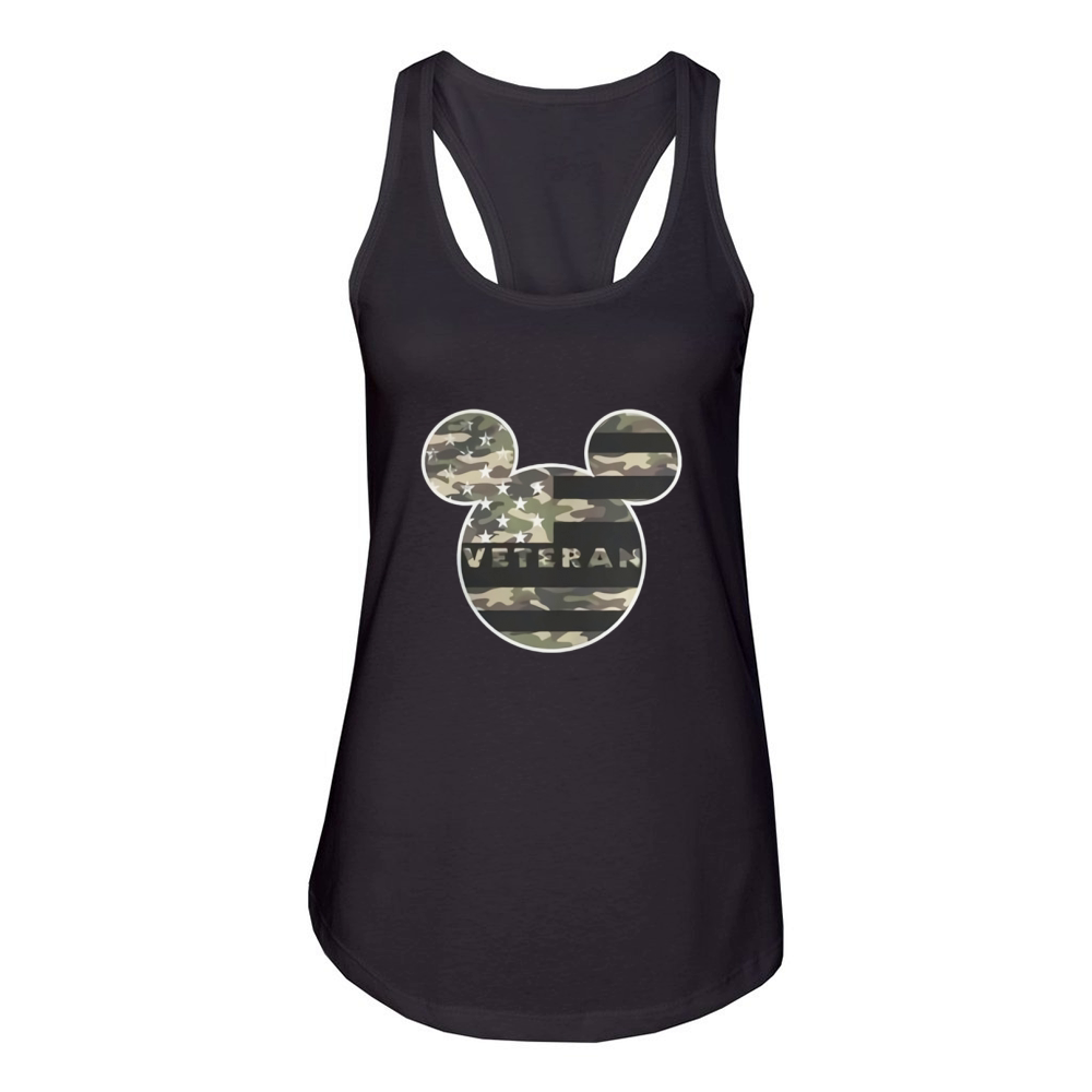 Veteran Micky Women's Racerback Tank