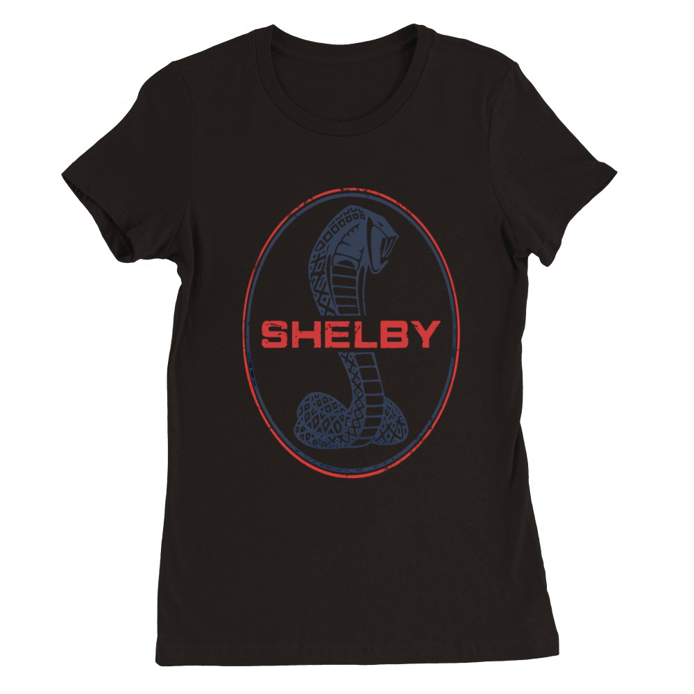 Shelby Cobra Premium Womens Crewneck T-shirt
