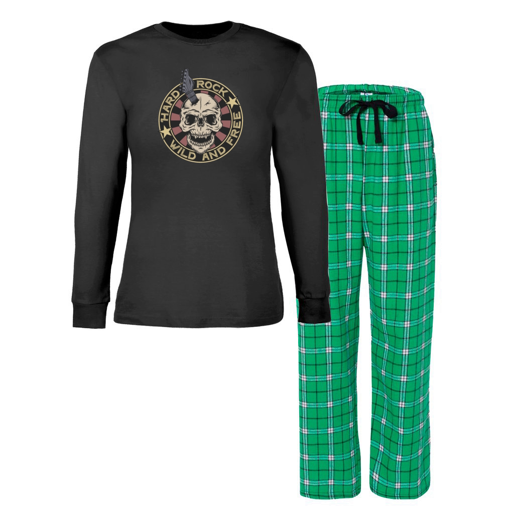 Rock music 6 Women's Christmas Pajamas