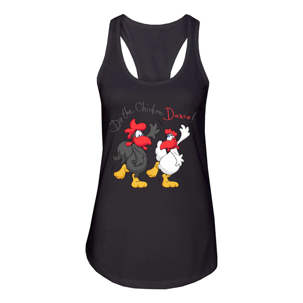 Do the Chicken Dance Women's Racerback Tank