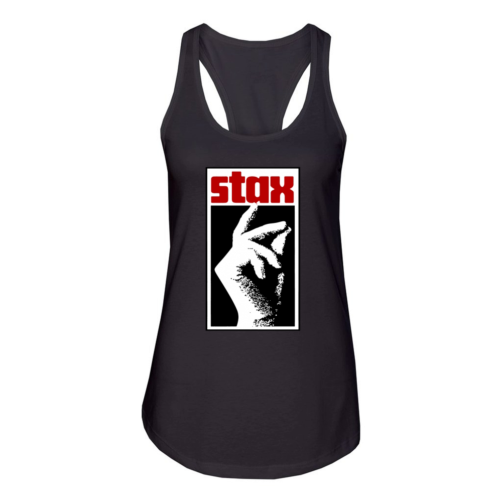 Stax Records Hand Women's Racerback Tank