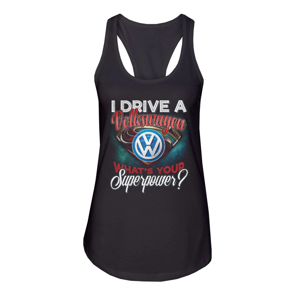SUPERPOWER VOLKSWAGEN Women's Racerback Tank