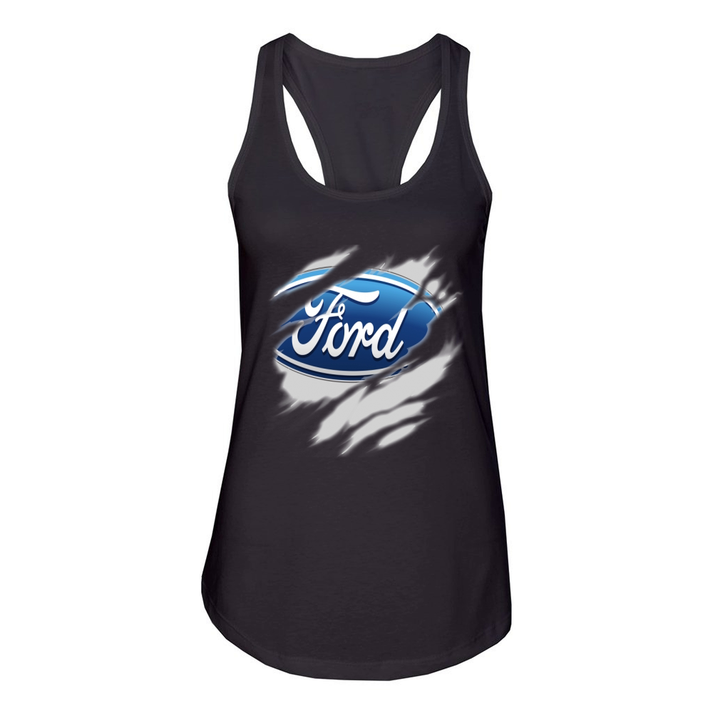 Ford Motor Women's Racerback Tank