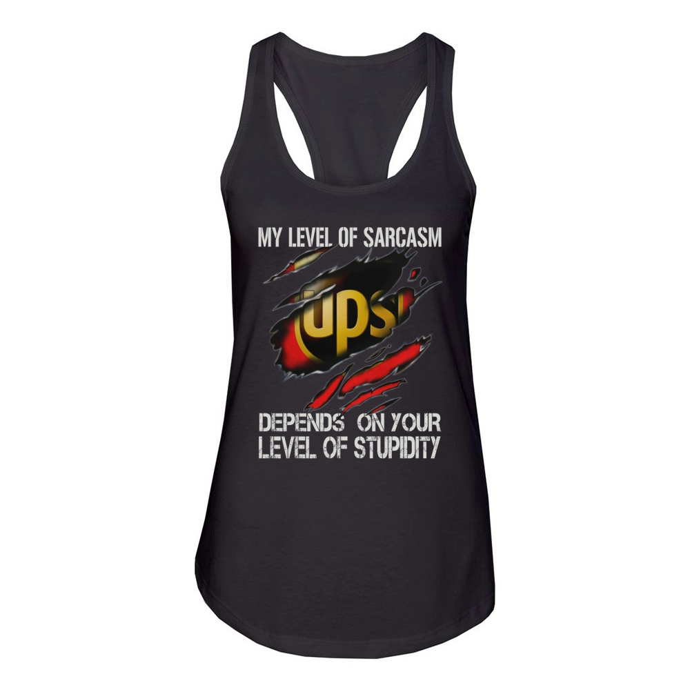 ups Women's Racerback Tank