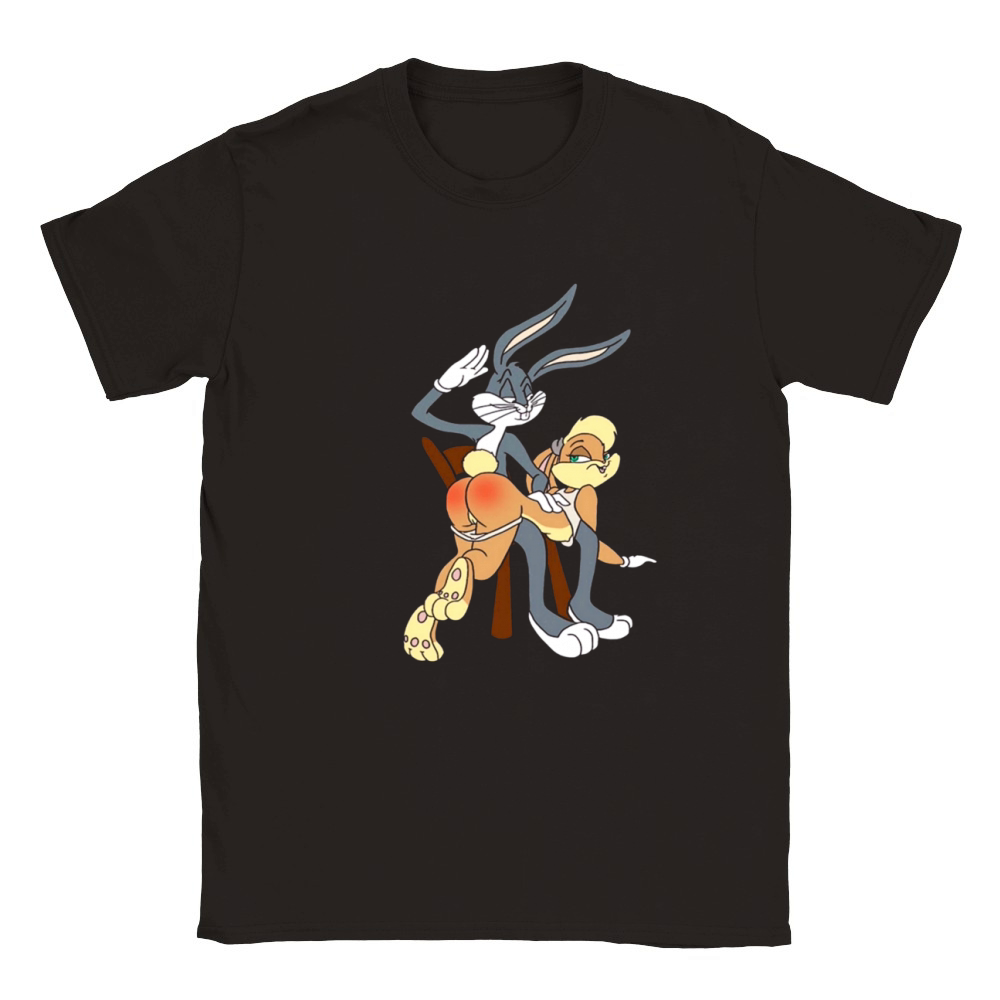 Bugs Bunny And Lola T-Shirt Classic Kids Crewneck T-shirt