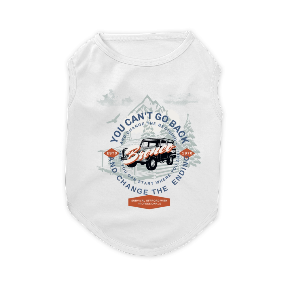vintage ford bronco Pet T-Shirt