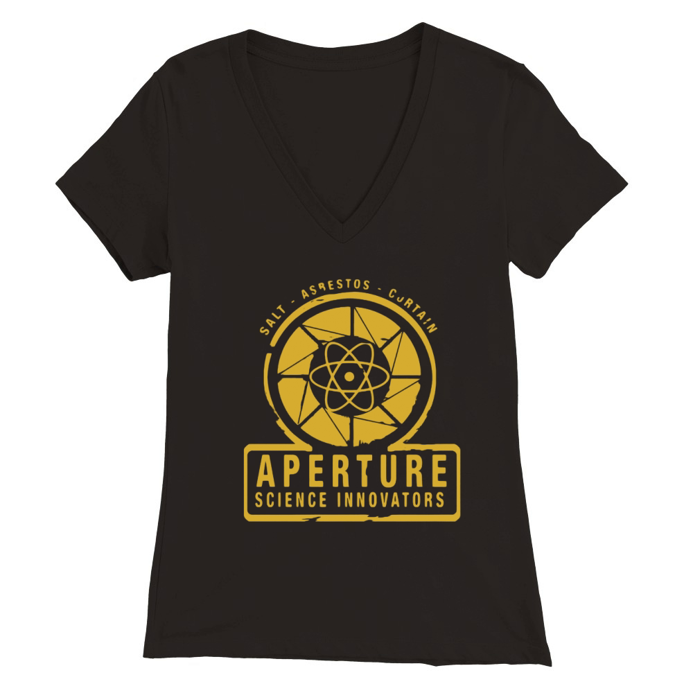 APERTURE LABORATORIES Premium Womens V-Neck T-shirt
