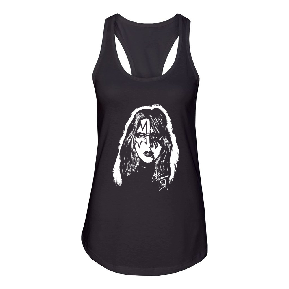 Ace Frehley Tshirt Women's Racerback Tank