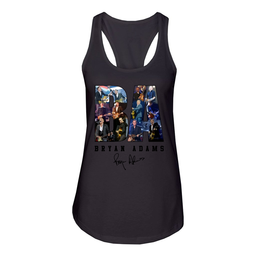 BRYAN ADAMS Women's Racerback Tank