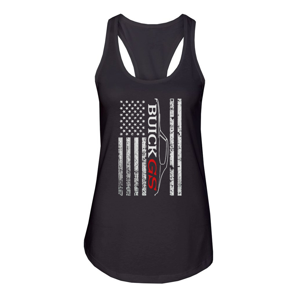 BUICK GS FLAG SHIRT Women's Racerback Tank
