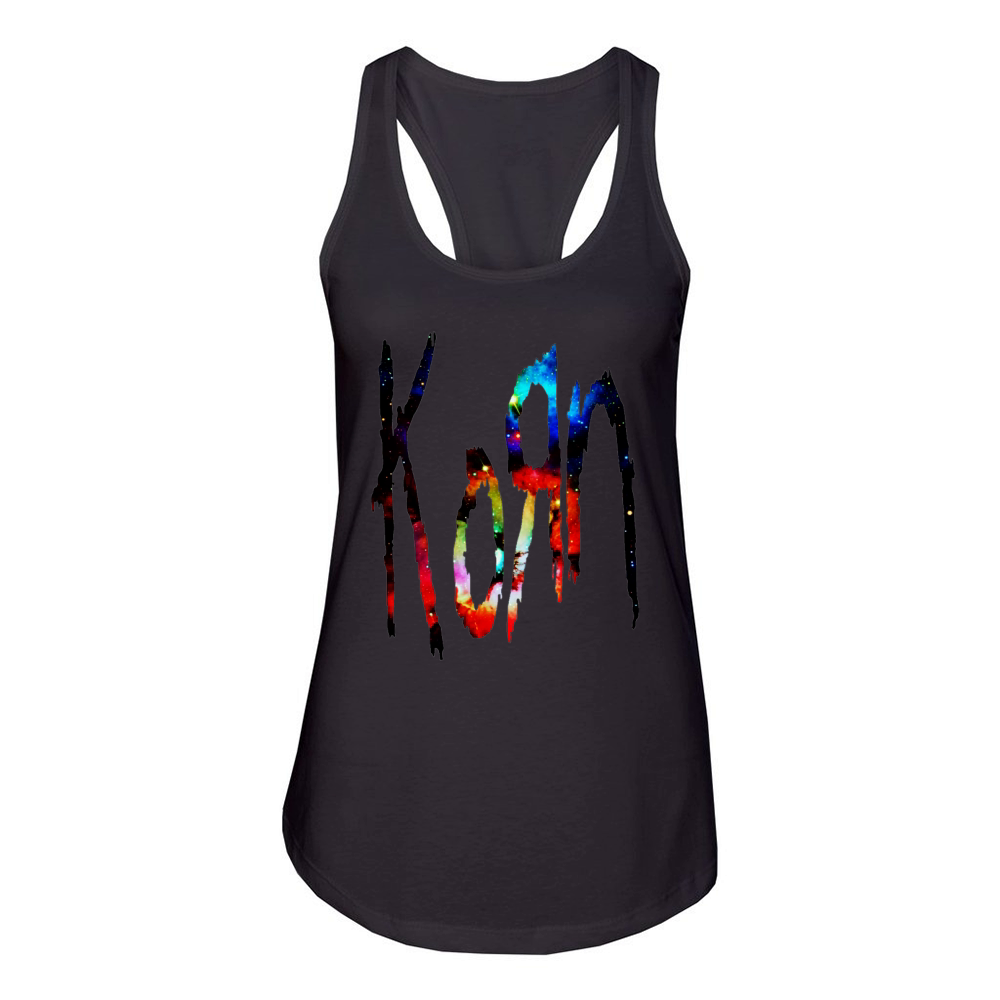 Korn Galaxy Nebula Women's Racerback Tank