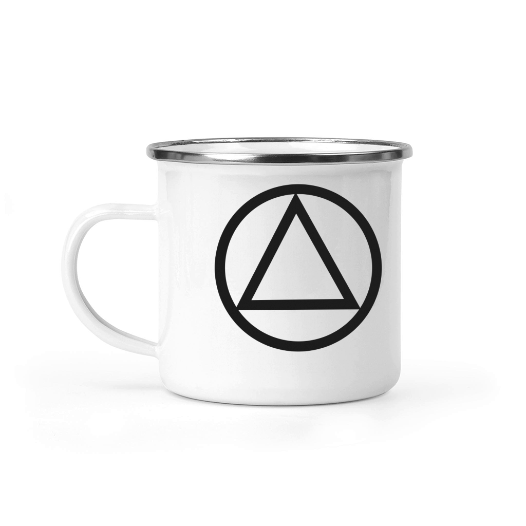 AA 12 Step Unity Service Recovery Logo T-Shirt Camping Mug