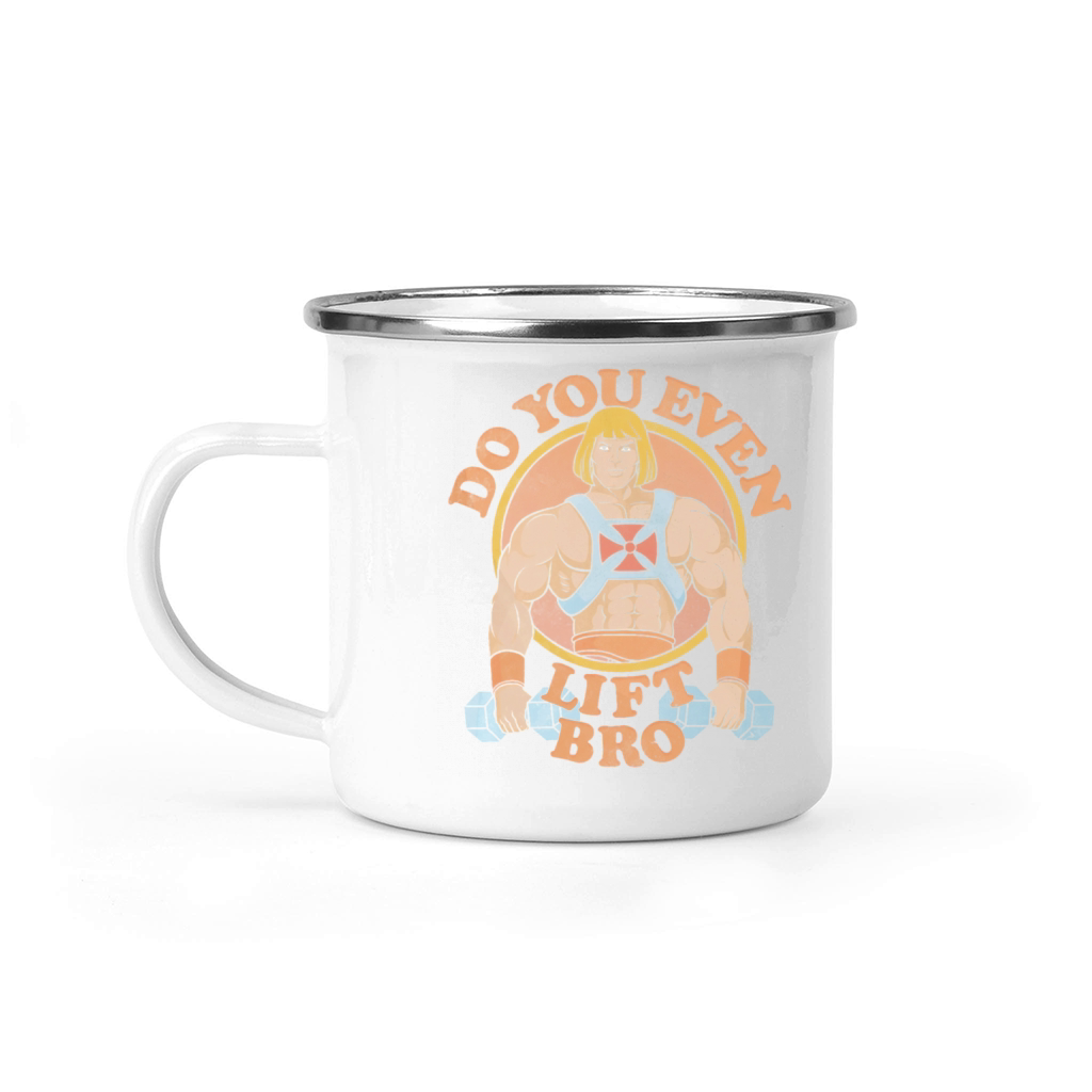 He Man Do you even lift bro shirt Camping Mug