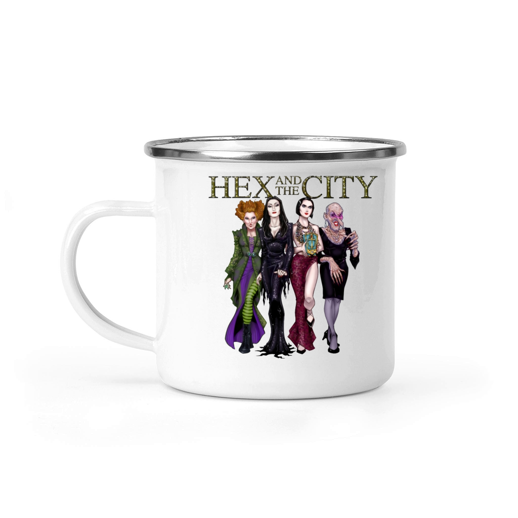 Hex And The City shirt Camping Mug