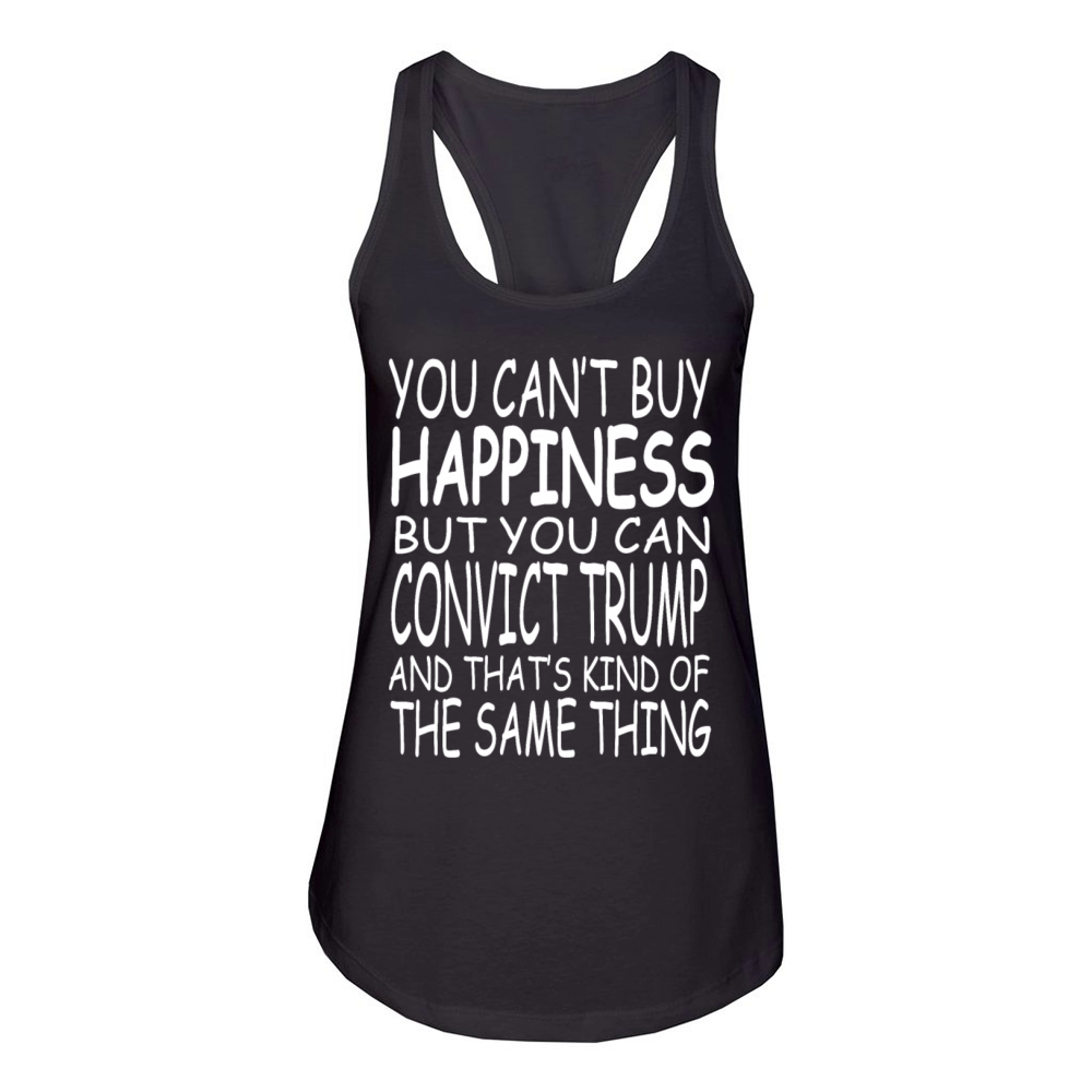 anti trump Women's Racerback Tank