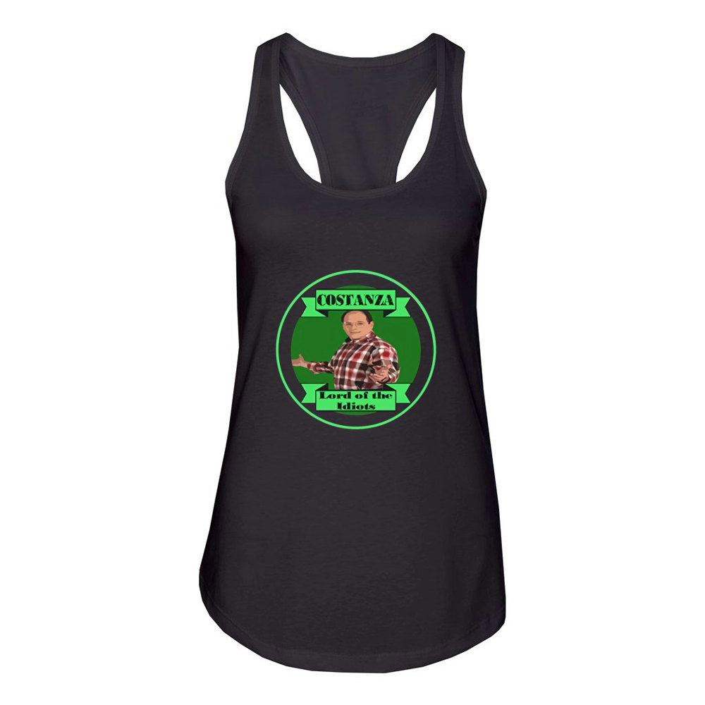 Lord of The Idiots George Costanza Women's Racerback Tank