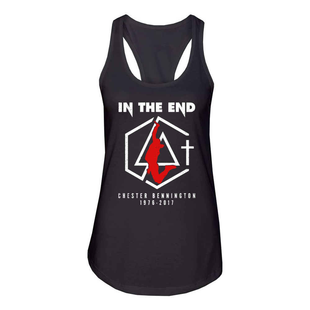 RIP Chester Bennington Women's Racerback Tank