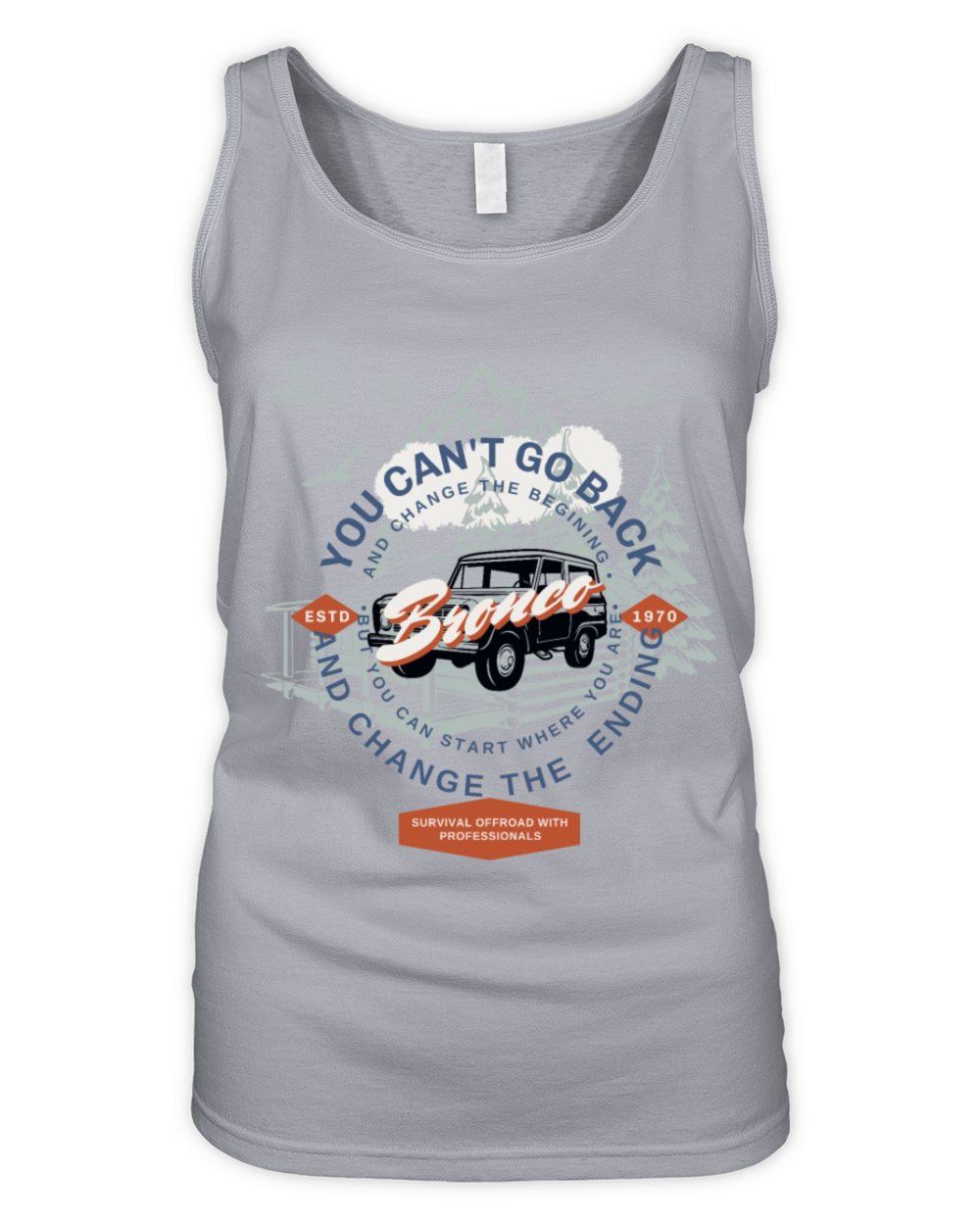 vintage ford bronco Organic Women's Tank Top