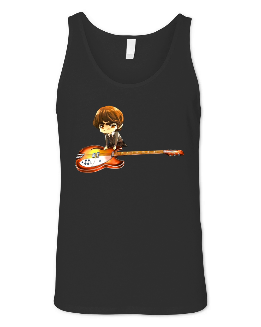 george harrison chibi Unisex Jersey Tank