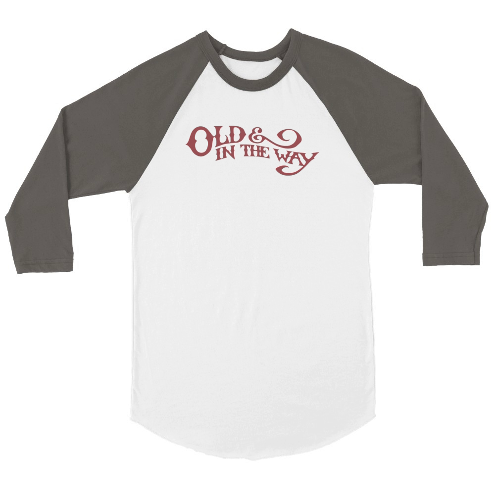 Old &amp;amp; In The Way - Jerry Garcia Unisex ¾ sleeve Raglan T-shirt