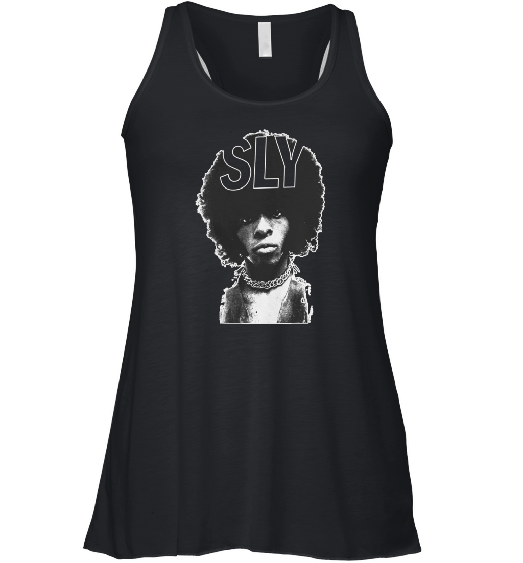 SLy Stone Portrait T-Shirt Women's Flowy Tank Top
