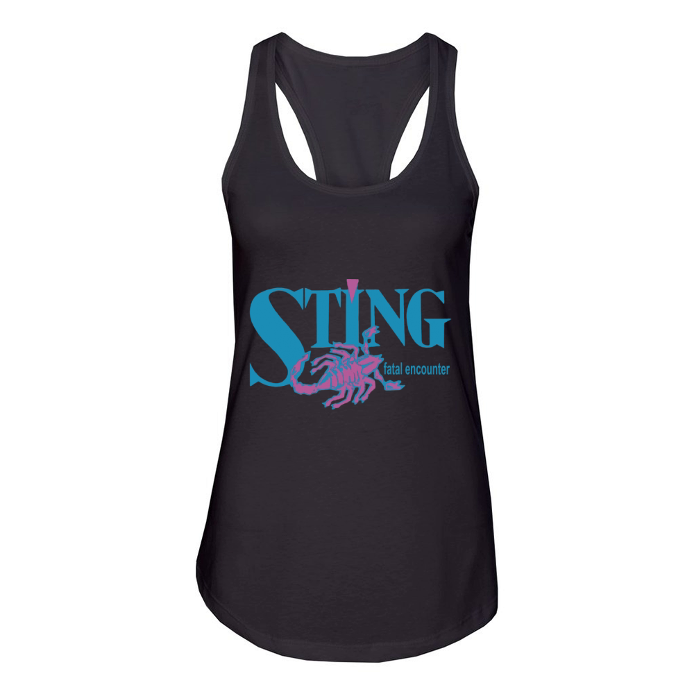 Aew Sting Scorpio Fatal Encounter Women's Racerback Tank