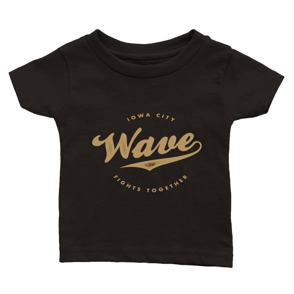 iowa wave Classic Baby Crewneck T-shirt