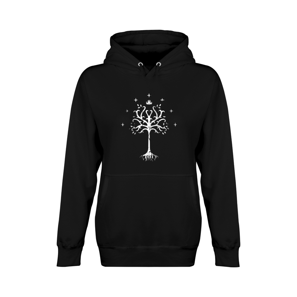 White tree of Gondor Unisex Premium Pullover Hoodie