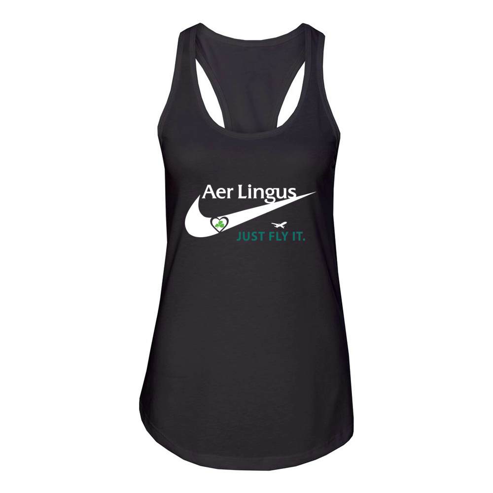 Aer Lingus fly Women's Racerback Tank