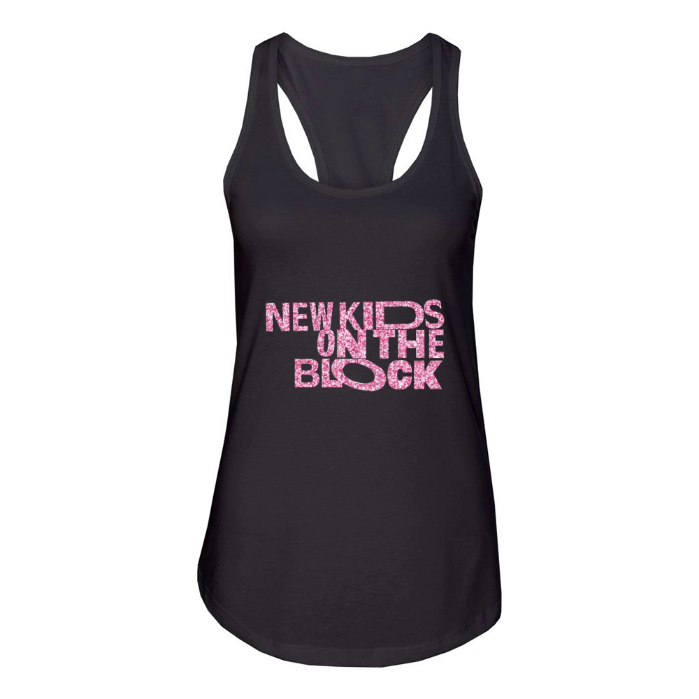 New kids on the block Women's Racerback Tank