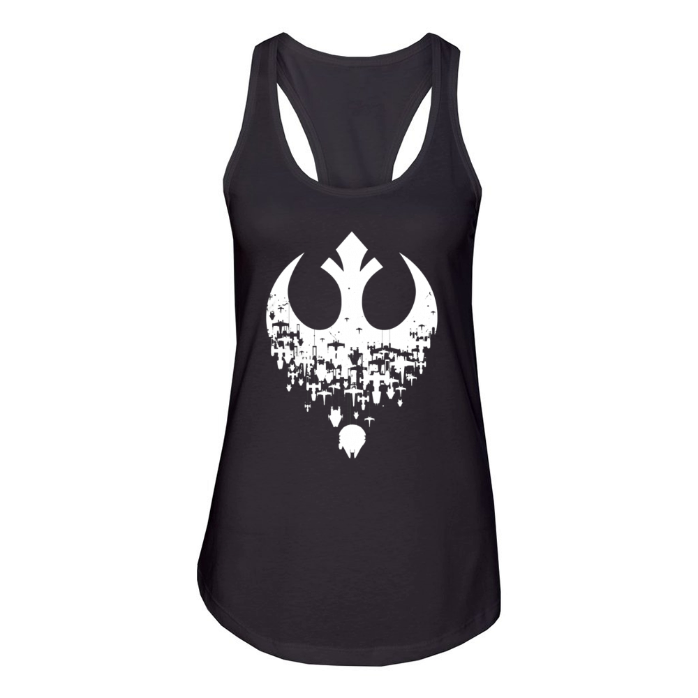 Star War Rebellion Women's Racerback Tank