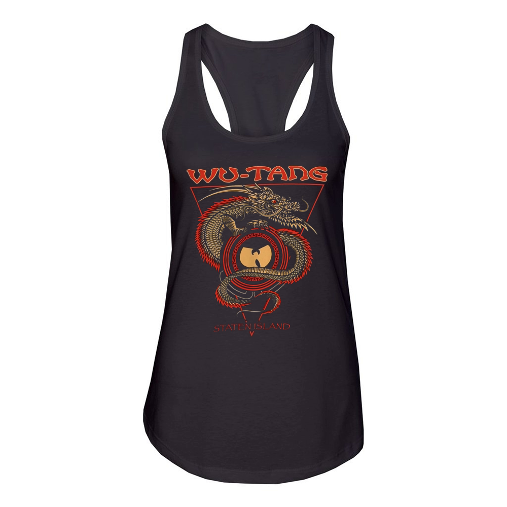 Wu Tang Clan Staten Island Dragon Women's Racerback Tank