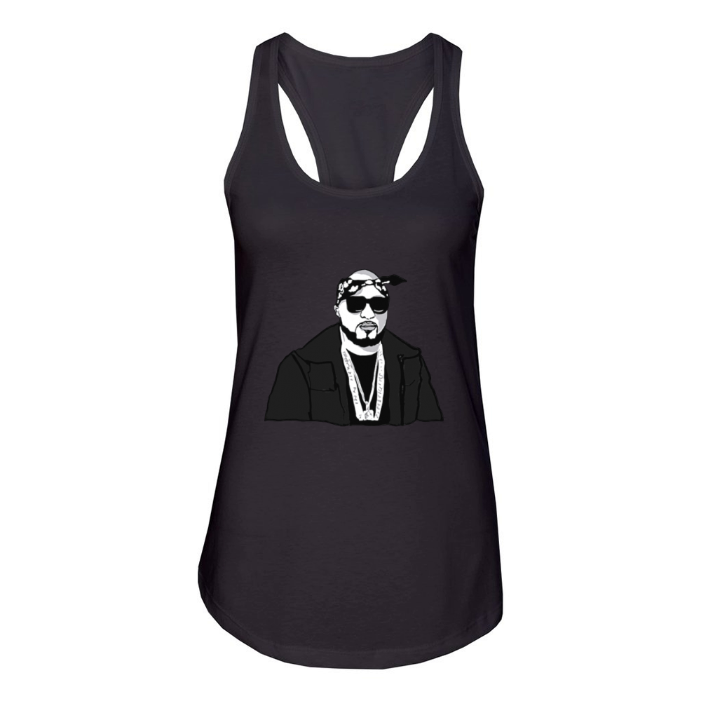 Young Jeezy Women's Racerback Tank