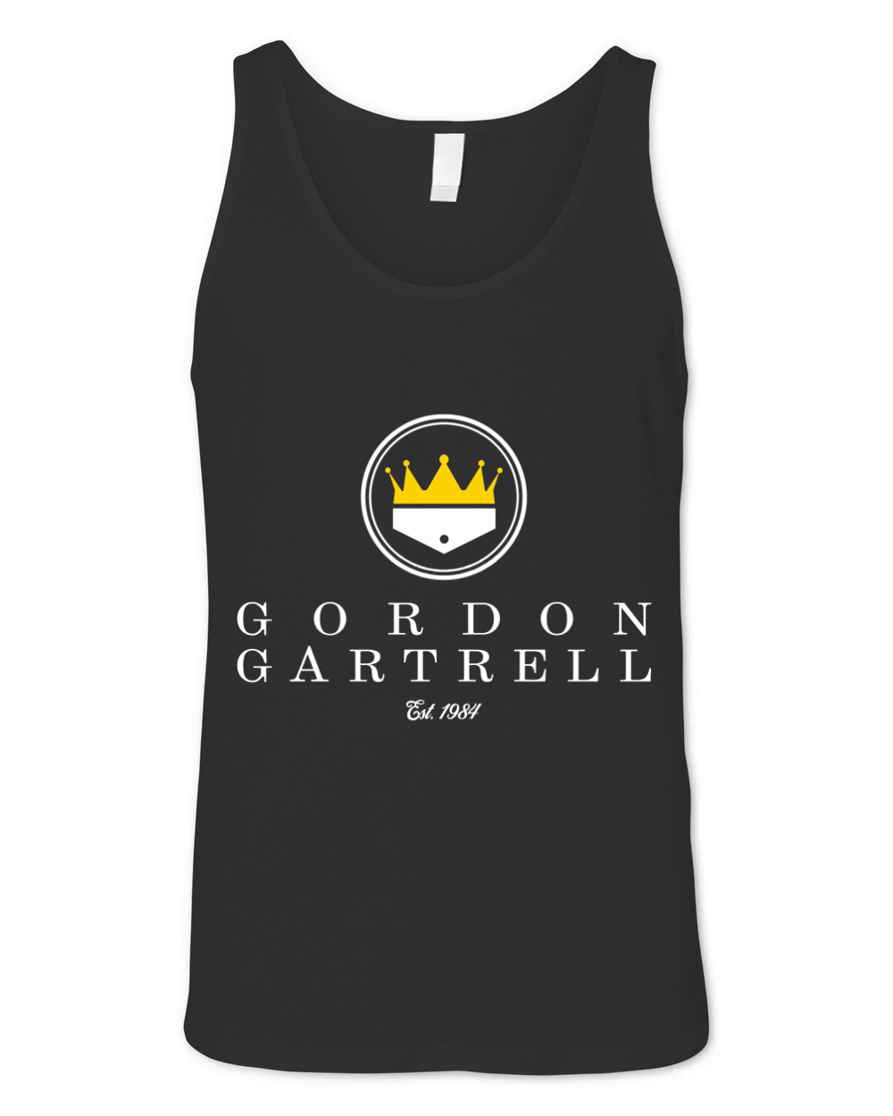 GORDON GARTRELL LOGO Unisex Jersey Tank