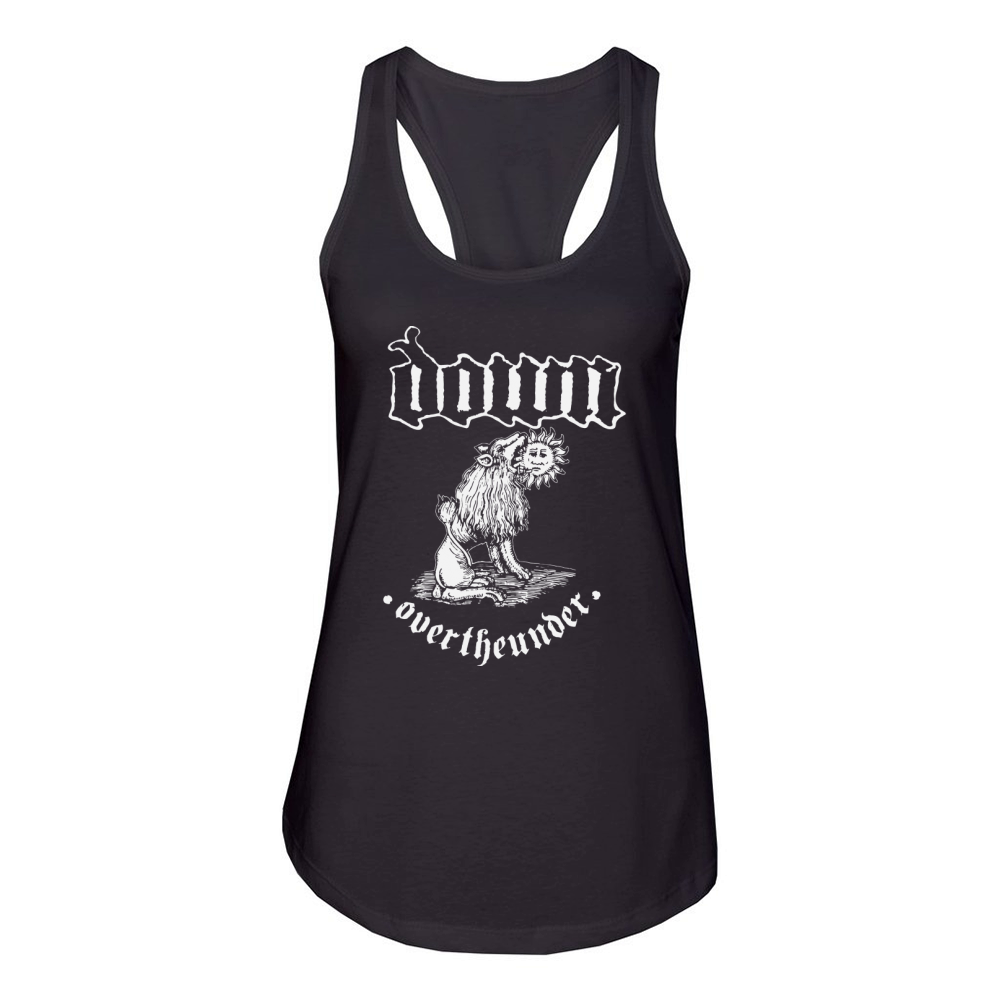 Down Band Tshirt Women's Racerback Tank