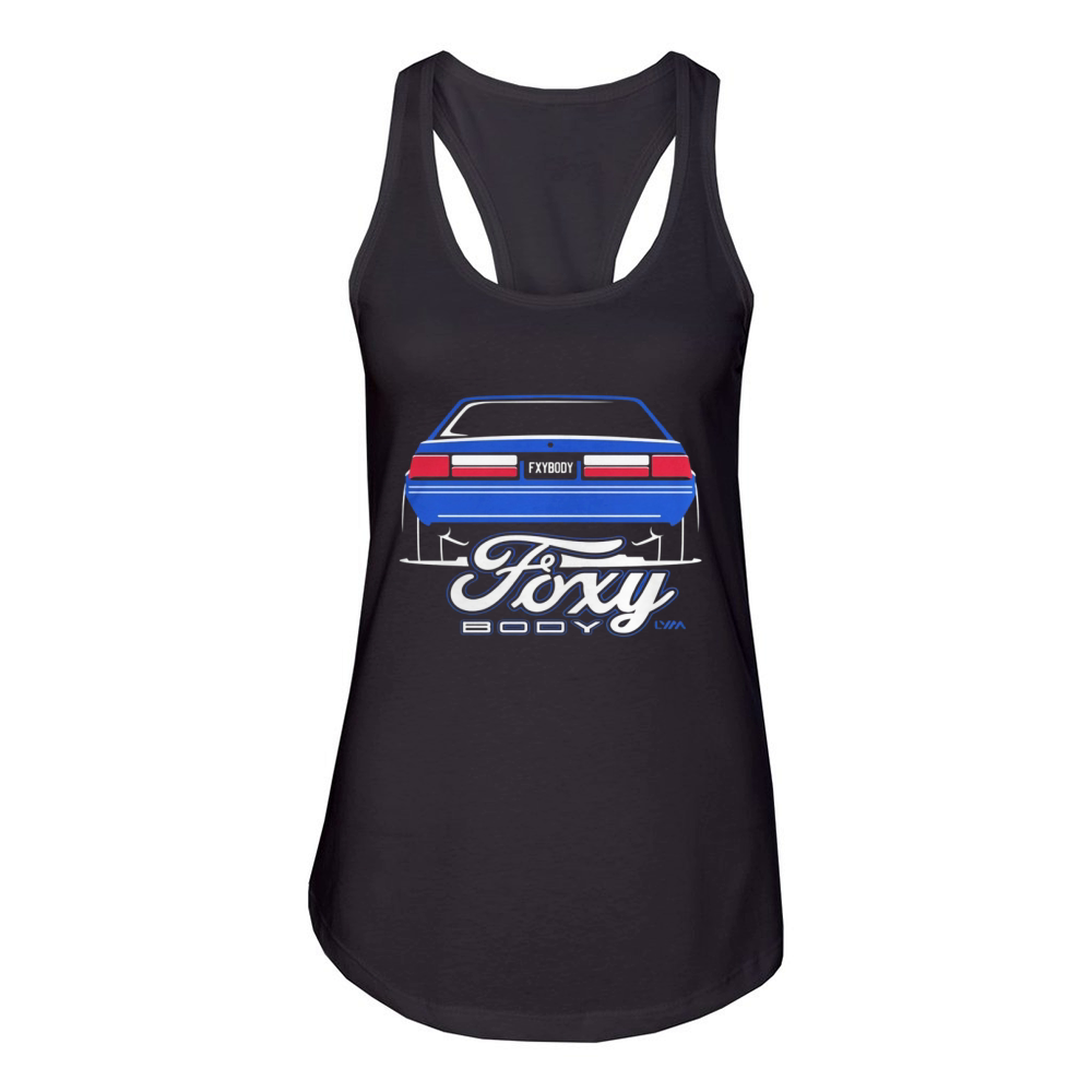 Foxy Body Ford Mustang Fox Body T-Shirt Women's Racerback Tank