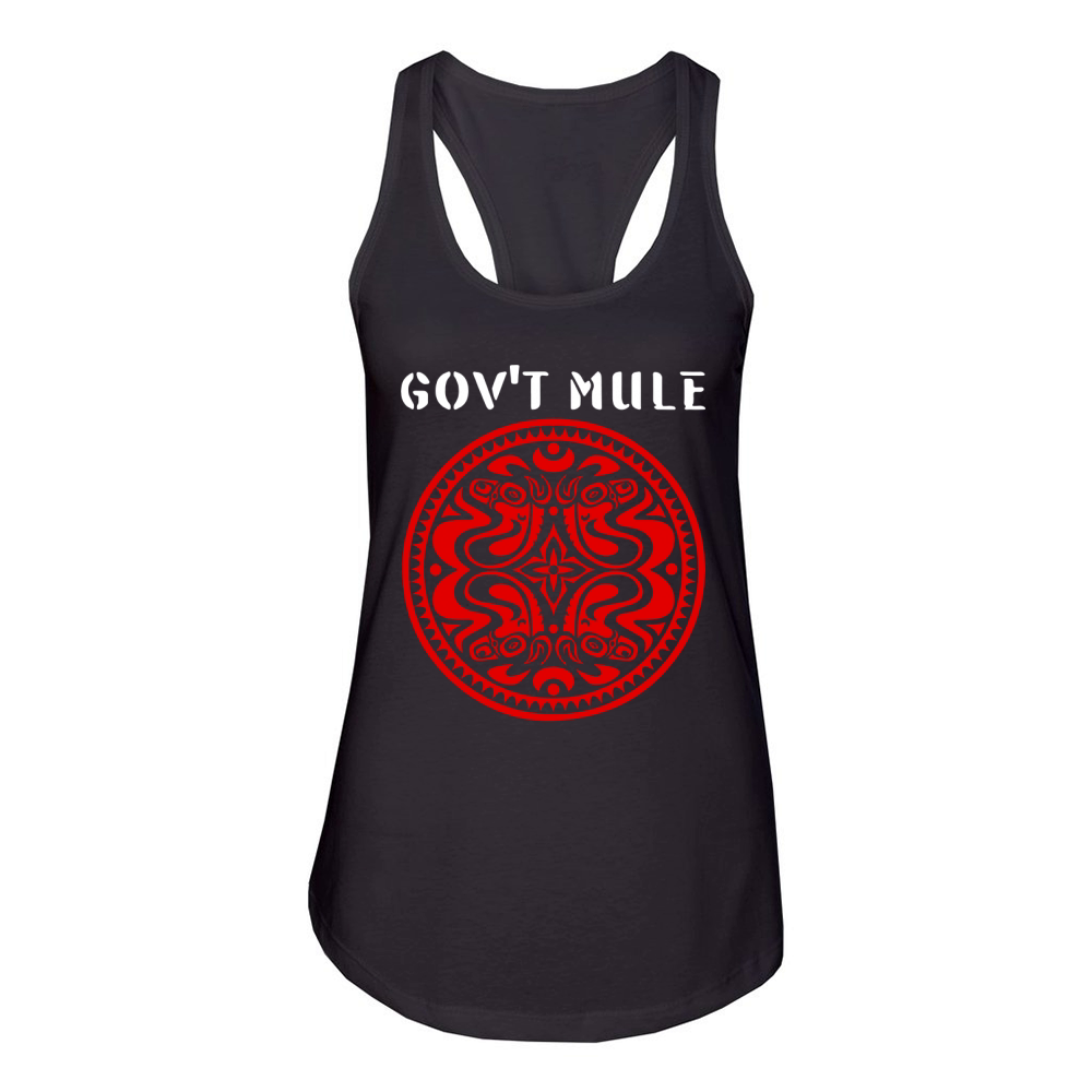 Govt Mule Band Tshirt Women's Racerback Tank