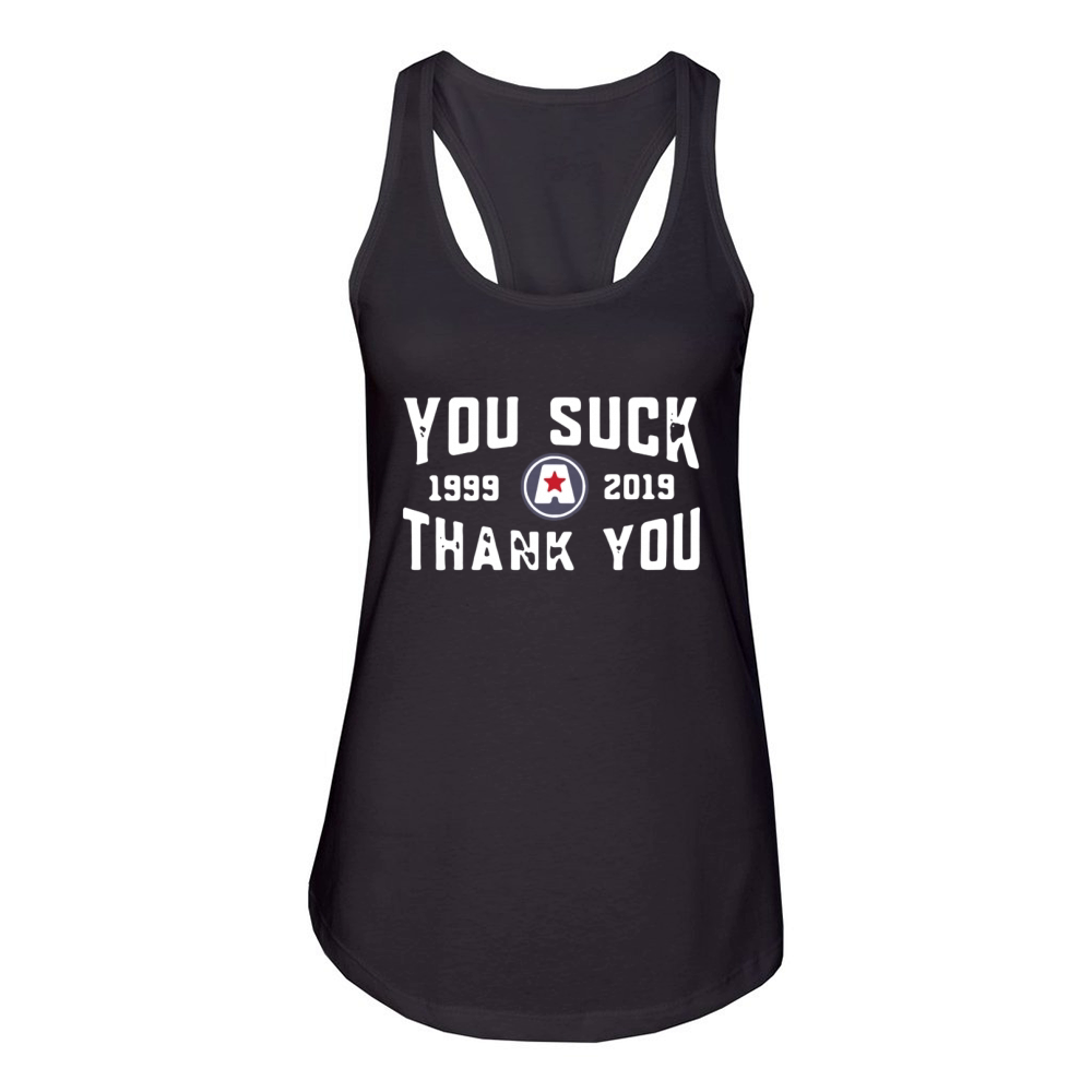 SUCK IT UP Signature Series Racerback Tank (Purple) - GO ALL DAY