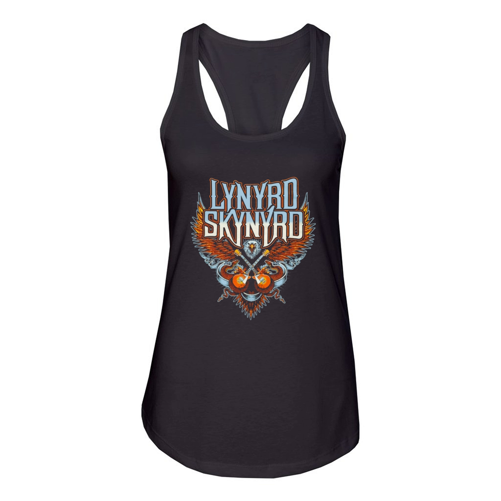 Lynyrd Skynyrd Eagle Guitar shirt Women's Racerback Tank