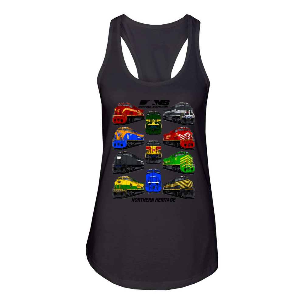 Norfolk Southern Heritage Women's Racerback Tank