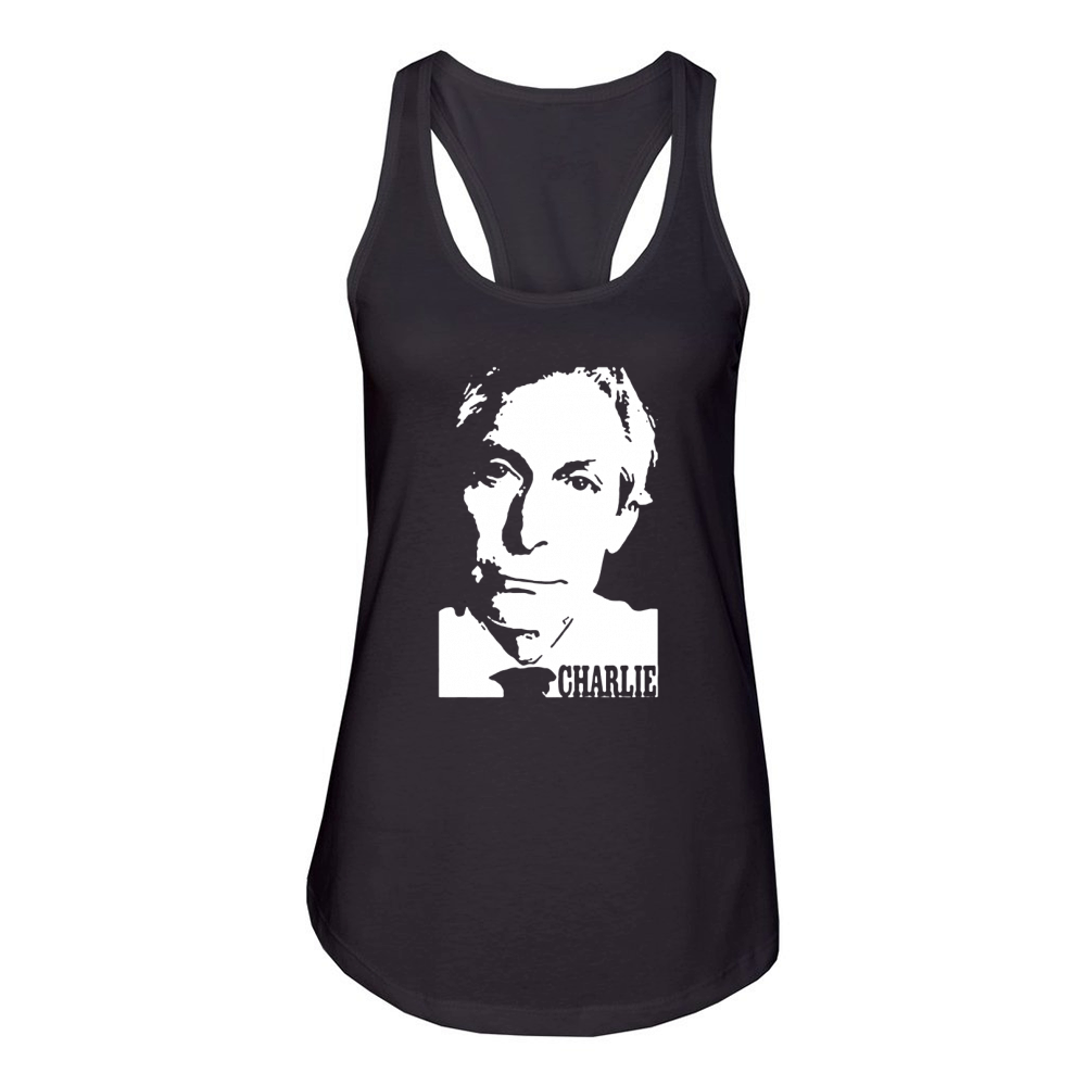 Charlie Watts Fan Women's Racerback Tank