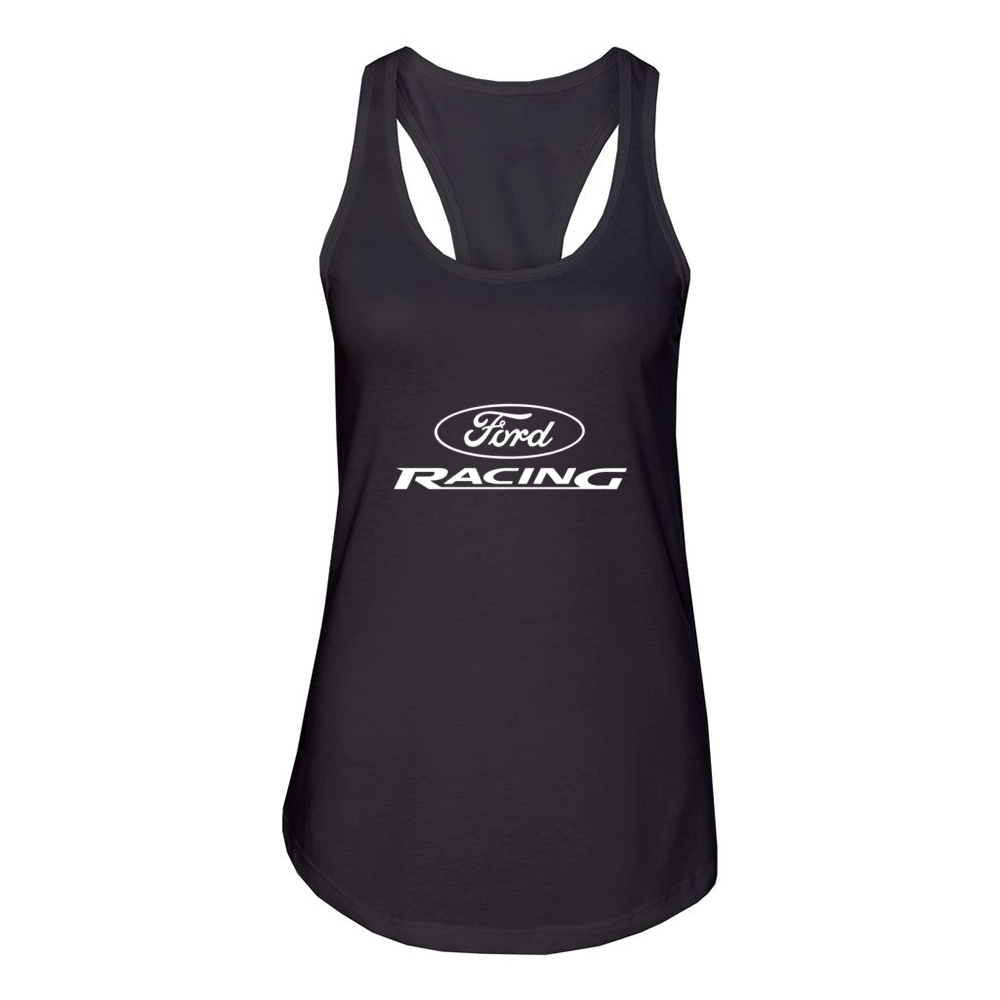 Ford Racing Inspired Logo Design Ford Racing - Mens Premium T-Shirt Women's Racerback Tank
