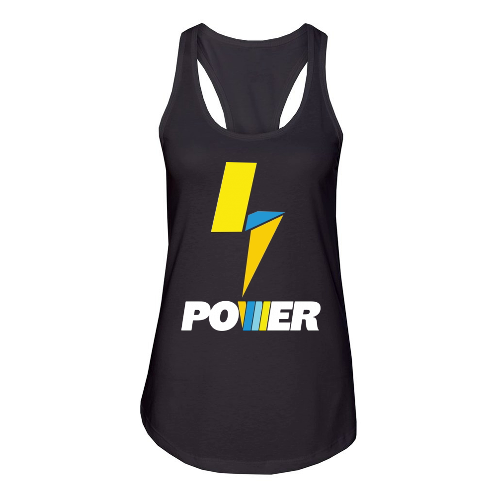 Power by Lachlan Women's Racerback Tank