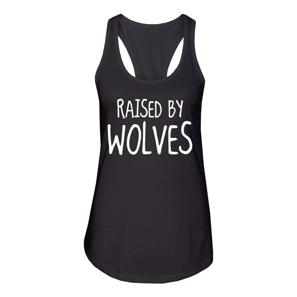 Raised By Wolves T-Shirt_3 Women's Racerback Tank