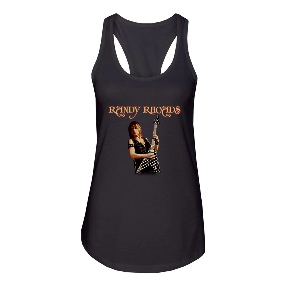 randy rhoads Women's Racerback Tank
