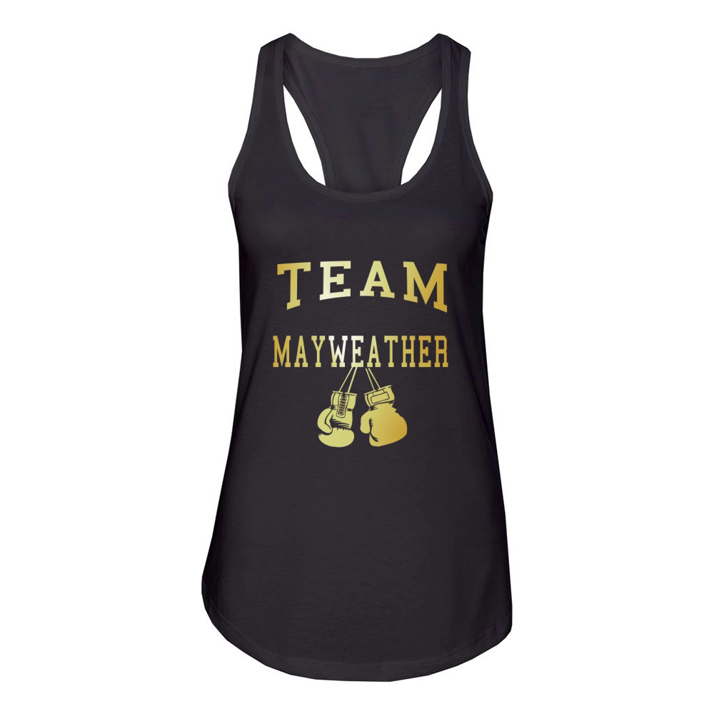 Team Mayweather Women's Racerback Tank