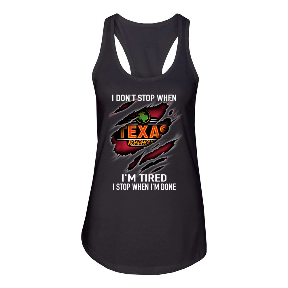 texas roadhouse Women's Racerback Tank