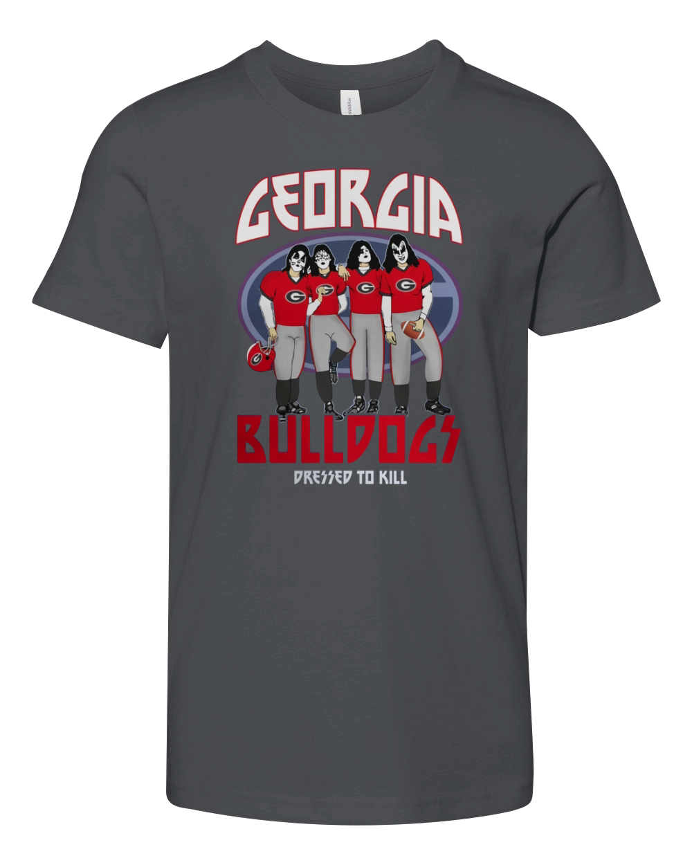 Kiss 2017 Georgia Bulldogs Youth Unisex Jersey Tee